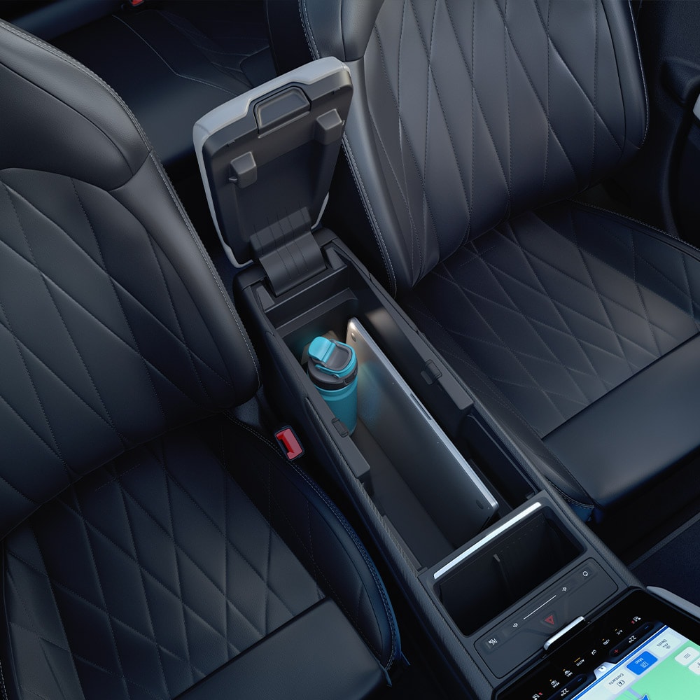 Ford Explorer® MegaConsole view