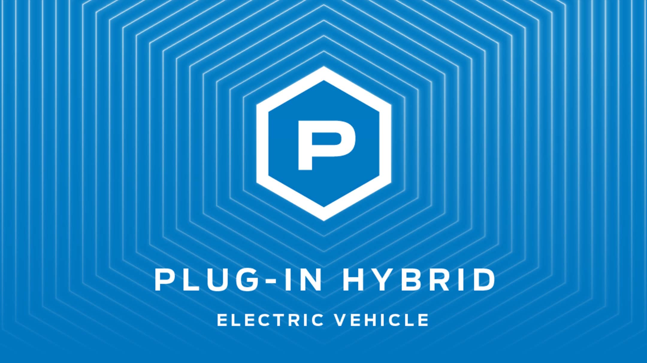 Plug-in Hybrid, Electric Vehicle Logo