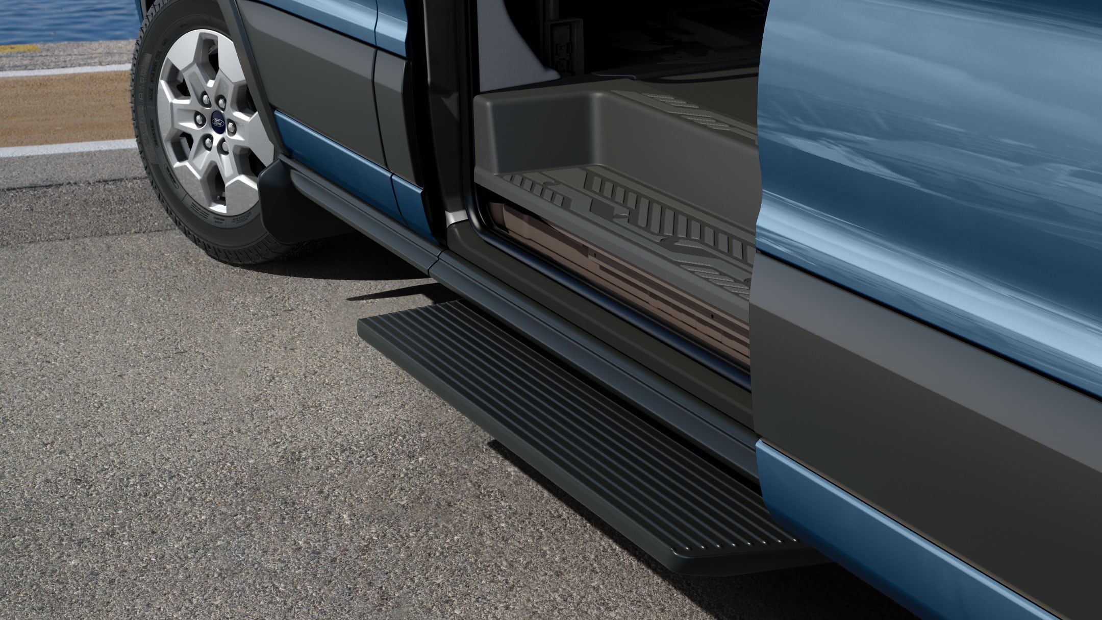 New Ford Transit Minibus power side step